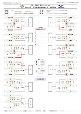 ２０２６年度日本リトルシニア第１６回西日本選手権野球大会中国予選組み合わせ決定